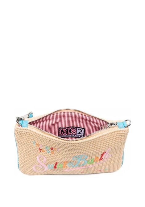 Pochette con tracolla SAINT BARTH | PAR0021 PARISIENNE STRAW02737L 11 MULTIC EMB